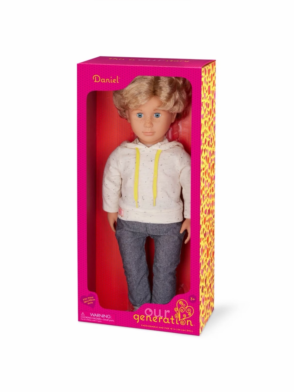 Our Generation Daniel 18” Boy Doll